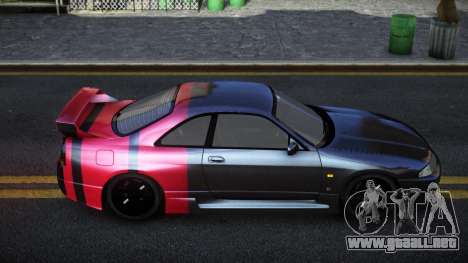 Nissan Skyline R33 Letyxis S5 para GTA 4