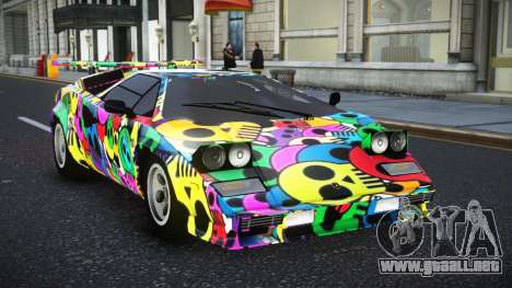 Lamborghini Countach Avasun S4 para GTA 4