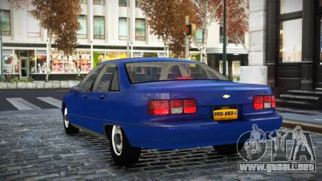Chevrolet Caprice Ruyey para GTA 4