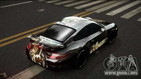 Porsche 977 GT2 Ashid S10 para GTA 4