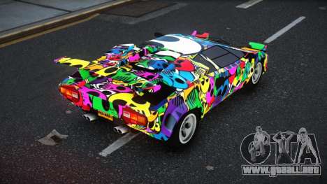 Lamborghini Countach Avasun S4 para GTA 4