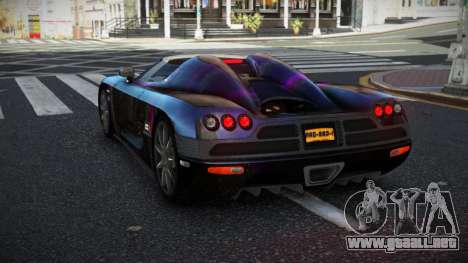 Koenigsegg CCX Xanla S14 para GTA 4