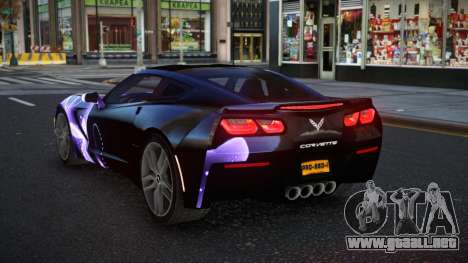Chevrolet Corvette C7 Ewashu S14 para GTA 4
