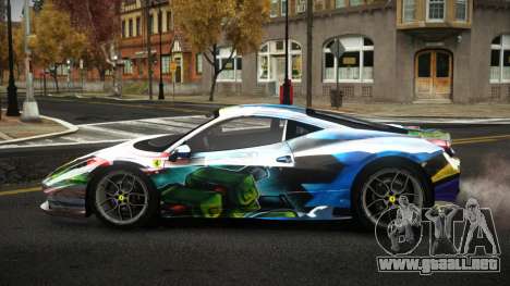 Ferrari 458 Ashber S1 para GTA 4