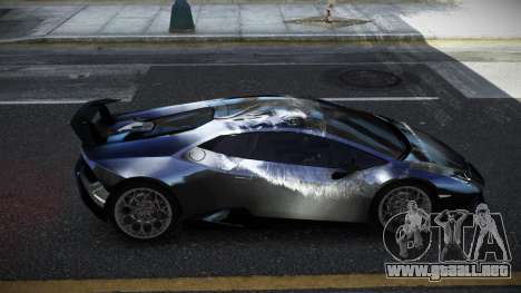 Lamborghini Huracan Lesab S8 para GTA 4