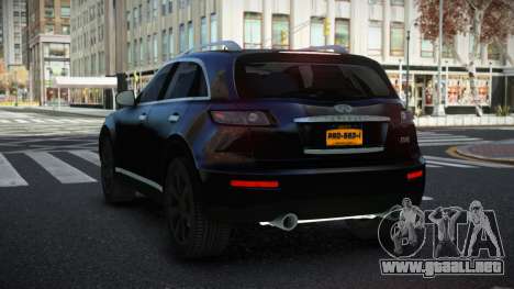 Infiniti FX45 Efin para GTA 4