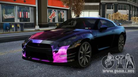 Nissan GT-R R35 Lersa S7 para GTA 4