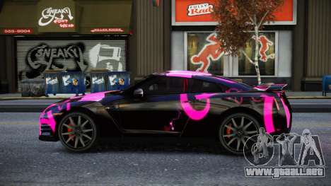 Nissan GT-R R35 Lersa S6 para GTA 4