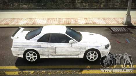 Nissan Skyline R34 Nehgan S1 para GTA 4