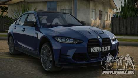 BMW M3 G80 V1.2 para GTA San Andreas