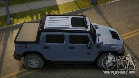 Hummer H2 Sut 2006 Cristales Negros para GTA San Andreas