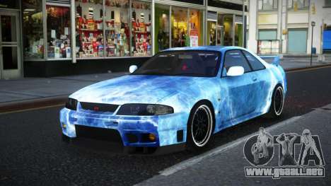 Nissan Skyline R33 Risic S5 para GTA 4