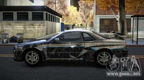Nissan Skyline R34 Calosca S4 para GTA 4