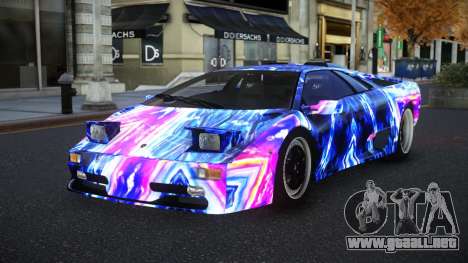 Lamborghini Diablo Hunbe S6 para GTA 4