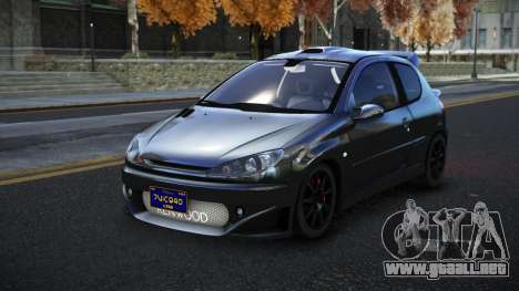 Peugeot 206 Zodin para GTA 4