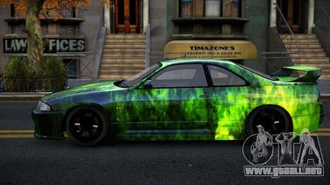Nissan Skyline R33 Letyxis S14 para GTA 4