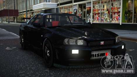 Nissan Skyline R34 Pobyi para GTA 4