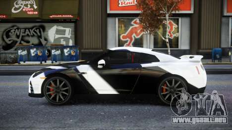 Nissan GT-R R35 Lersa S8 para GTA 4