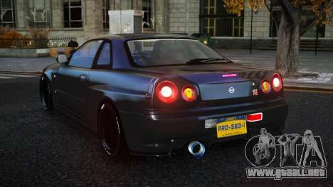 Nissan Skyline R34 Jimik para GTA 4