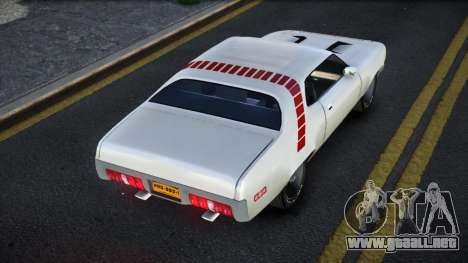 Plymouth Roadrunner Wujjeji para GTA 4