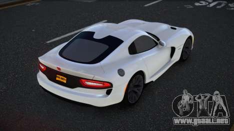 Dodge Viper Tycole para GTA 4