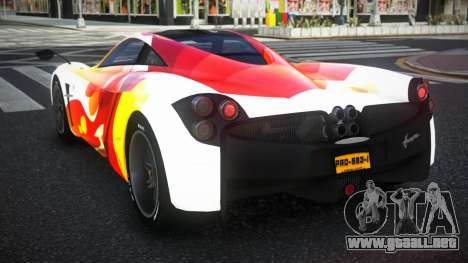Pagani Huayra Nieme S8 para GTA 4