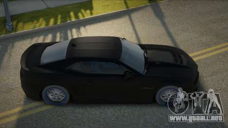 Chevrolet Camaro ZL1 Black 12th para GTA San Andreas