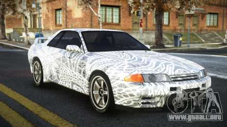 Nissan Skyline R32 Alro S7 para GTA 4