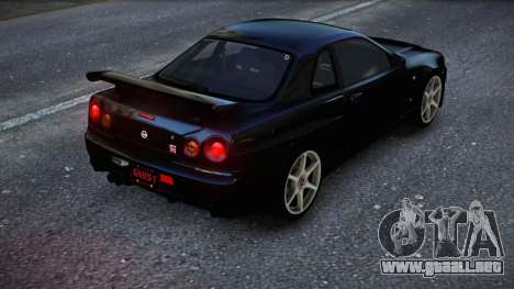 Nissan Skyline R34 Tuji para GTA 4