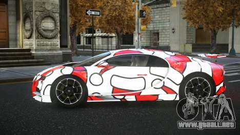 Bugatti Chiron Jehan S11 para GTA 4