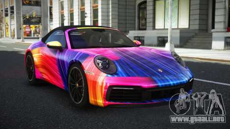 Porsche Carrera S Brarin S8 para GTA 4