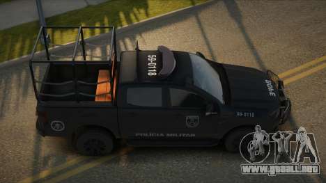 Ford Ranger 2017 BOPE RJ V2 para GTA San Andreas