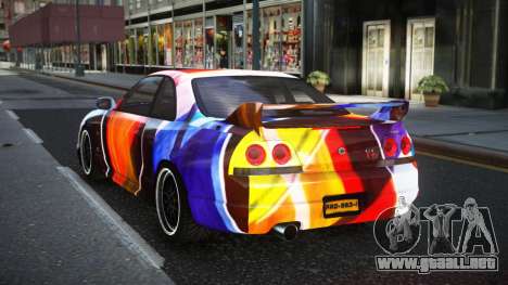 Nissan Skyline R33 Risic S3 para GTA 4