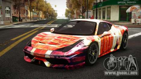 Ferrari 458 Ashber S12 para GTA 4