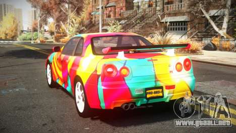 Nissan Skyline R34 Nehgan S11 para GTA 4