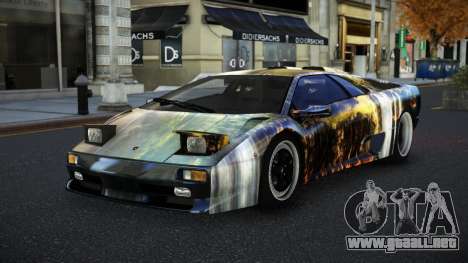 Lamborghini Diablo Hunbe S8 para GTA 4
