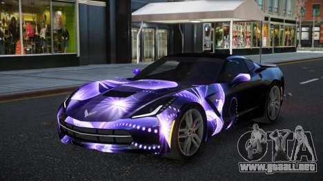 Chevrolet Corvette C7 Ewashu S14 para GTA 4