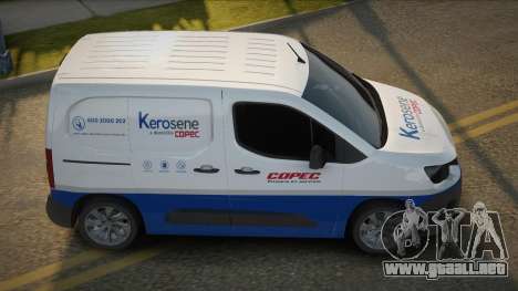 Peugeot Partner Copec para GTA San Andreas