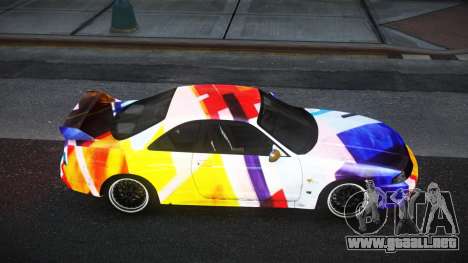 Nissan Skyline R33 Risic S3 para GTA 4