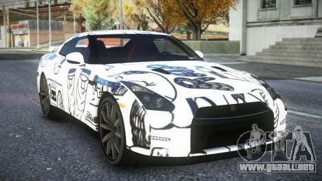 Nissan GT-R R35 Lersa S4 para GTA 4