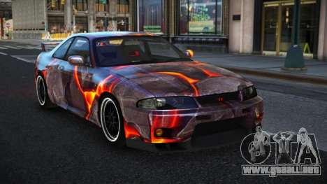 Nissan Skyline R33 Risic S9 para GTA 4