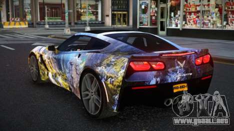 Chevrolet Corvette C7 Ewashu S6 para GTA 4