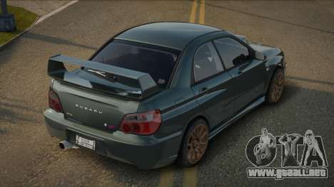 Subary Impreza STI 08th para GTA San Andreas