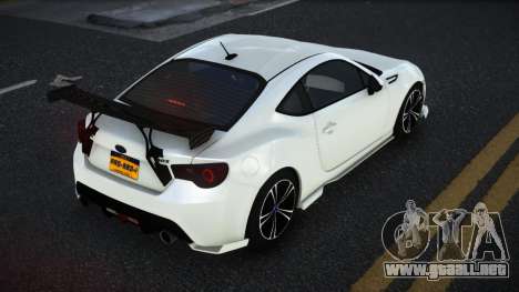 Subaru BRZ Nigel para GTA 4