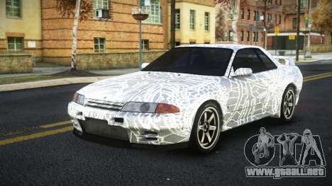 Nissan Skyline R32 Alro S7 para GTA 4