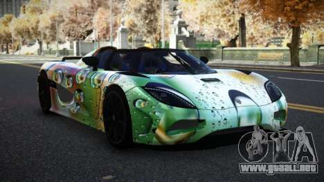 Koenigsegg Agera Jesca S8 para GTA 4