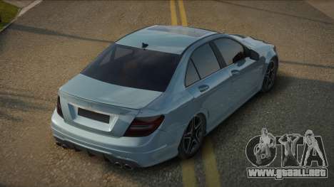 Mercedes-Benz C63 AMG Sedan 2010 para GTA San Andreas