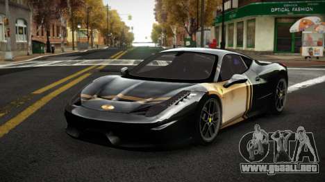 Ferrari 458 Ashber S10 para GTA 4