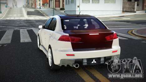 Mitsubishi Lancer Evolution X Tachecunu para GTA 4