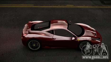 Ferrari 458 Ashber para GTA 4